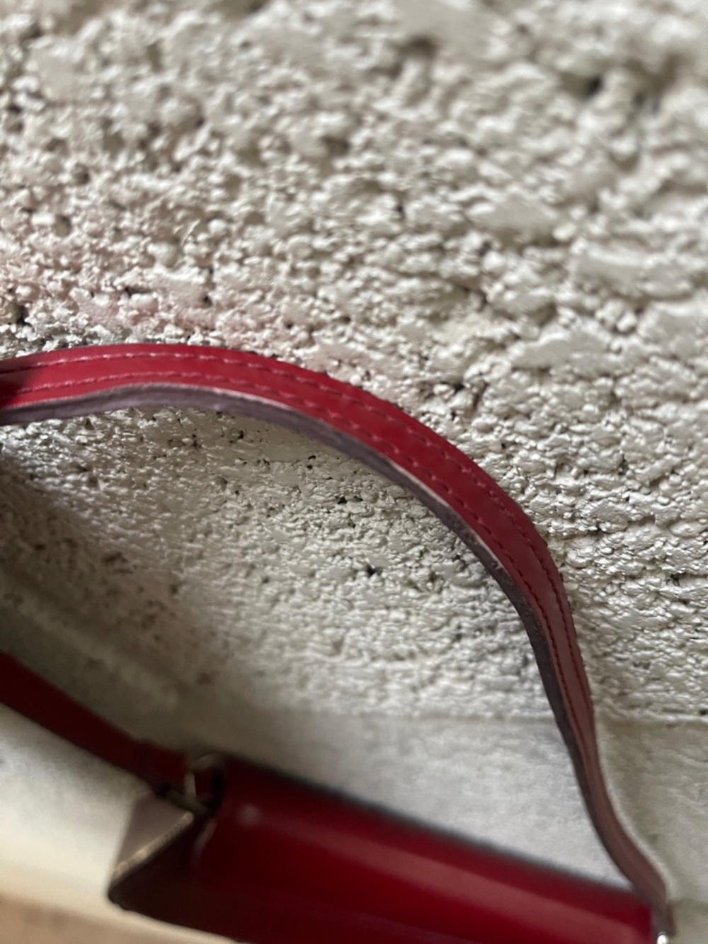 Gucci Burgundy Leather Mini Shoulder Bag - Picture 5 of 9